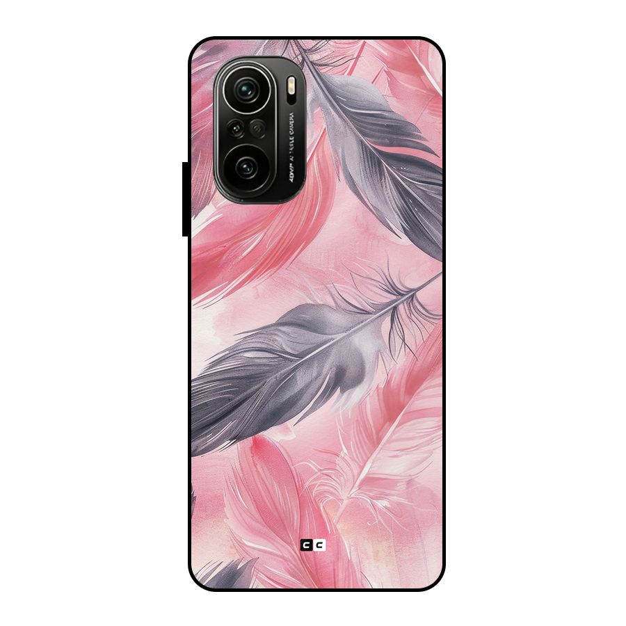 Lovely Feather Metal Back Case for Mi 11x