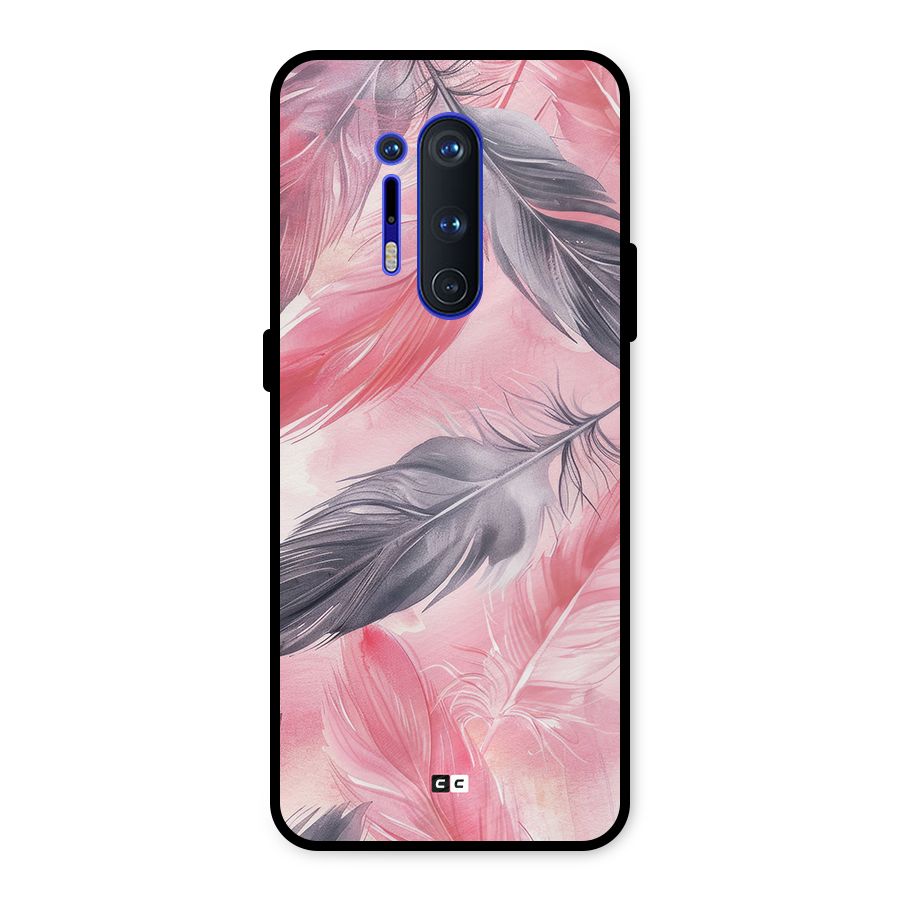 Lovely Feather Metal Back Case for OnePlus 8 Pro