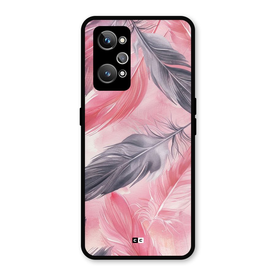 Lovely Feather Metal Back Case for Realme GT Neo2