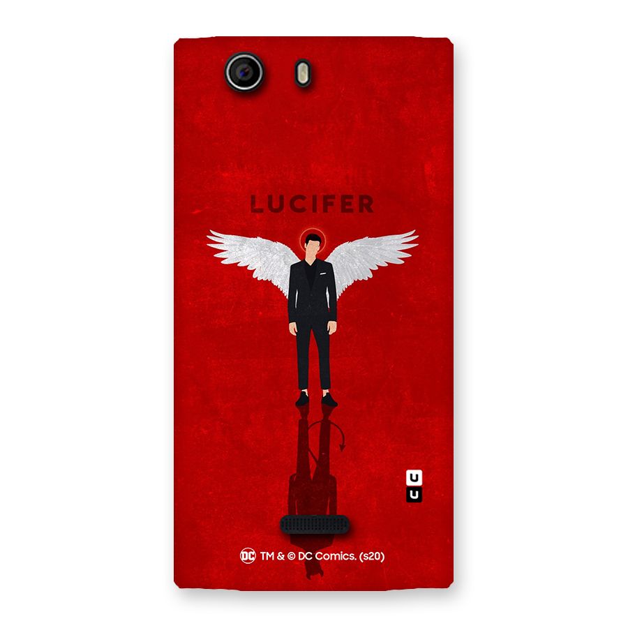 Lucifer Archangel Shadow Back Case for Canvas Nitro 2 E311