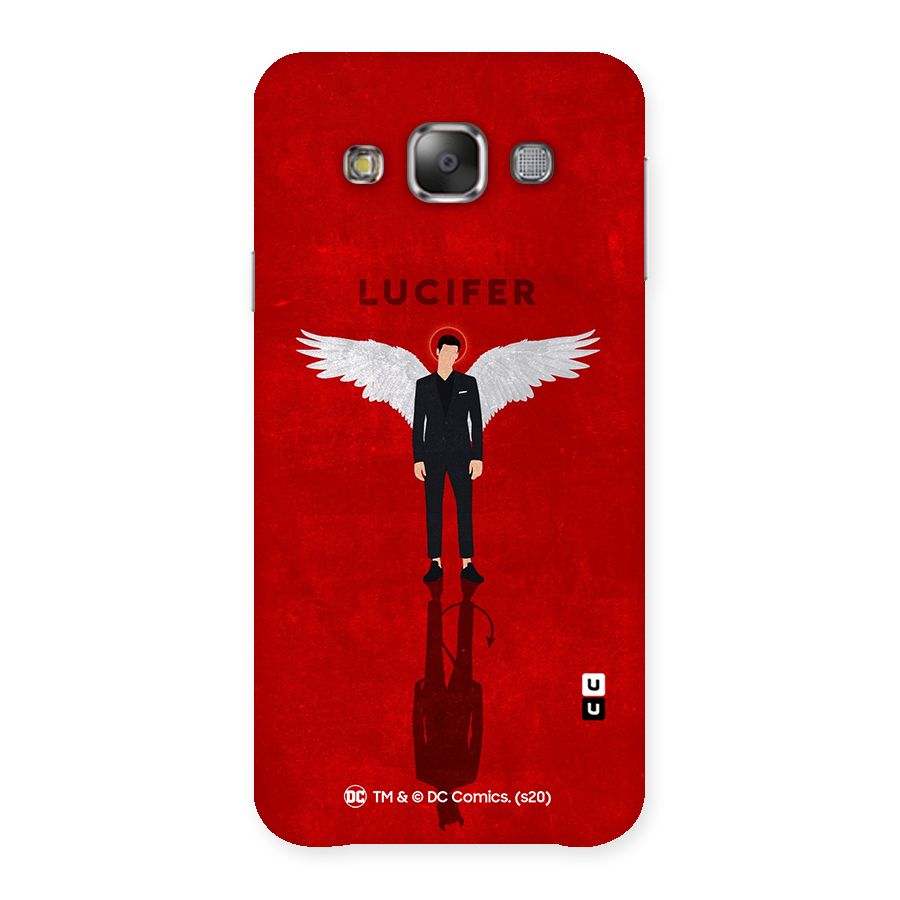 Lucifer Archangel Shadow Back Case for Galaxy E7