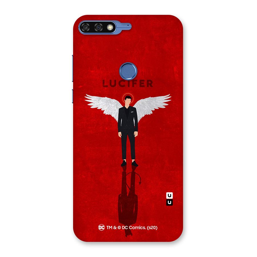 Lucifer Archangel Shadow Back Case for Honor 7C
