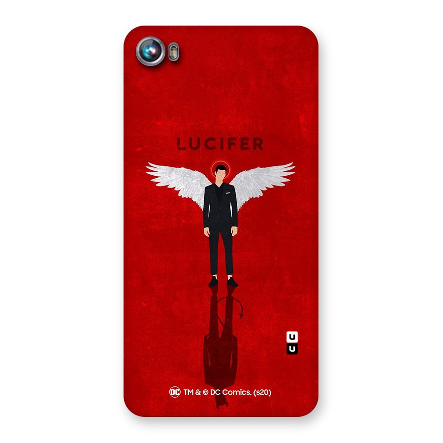 Lucifer Archangel Shadow Back Case for Micromax Canvas Fire 4 A107