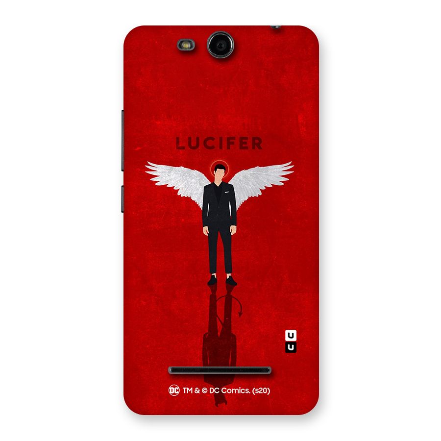 Lucifer Archangel Shadow Back Case for Micromax Canvas Juice 3 Q392