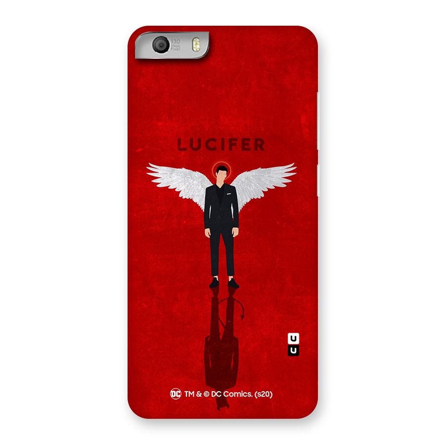 Lucifer Archangel Shadow Back Case for Micromax Canvas Knight 2