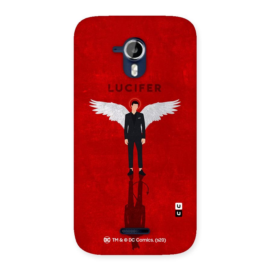 Lucifer Archangel Shadow Back Case for Micromax Canvas Magnus A117