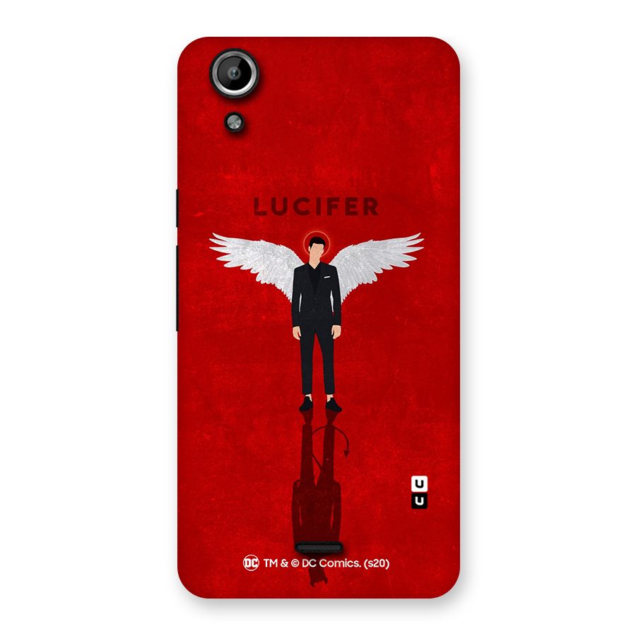 Lucifer Archangel Shadow Back Case for Micromax Canvas Selfie Lens Q345