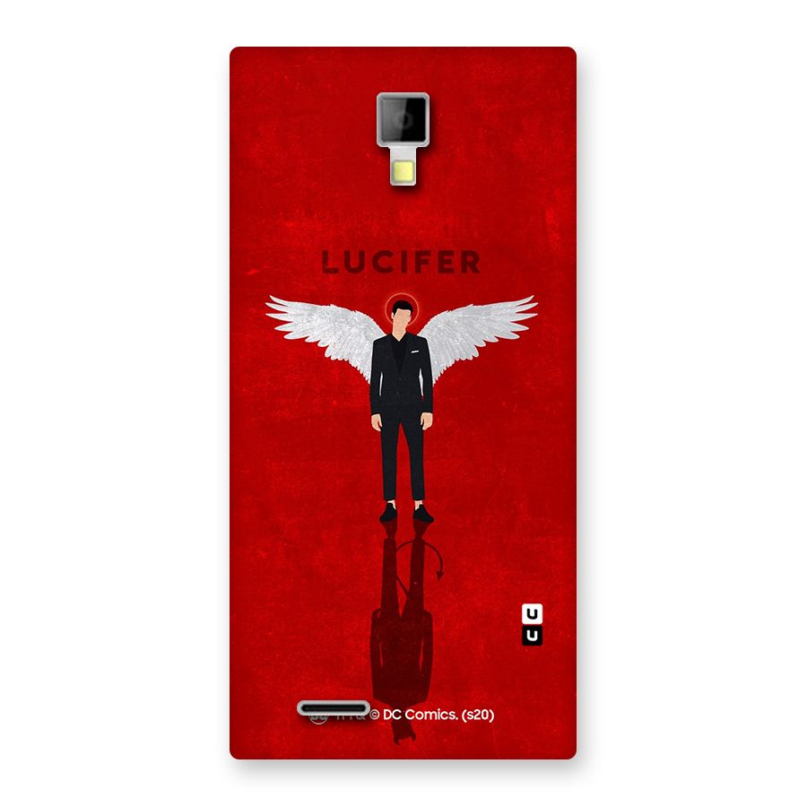 Lucifer Archangel Shadow Back Case for Micromax Canvas Xpress A99