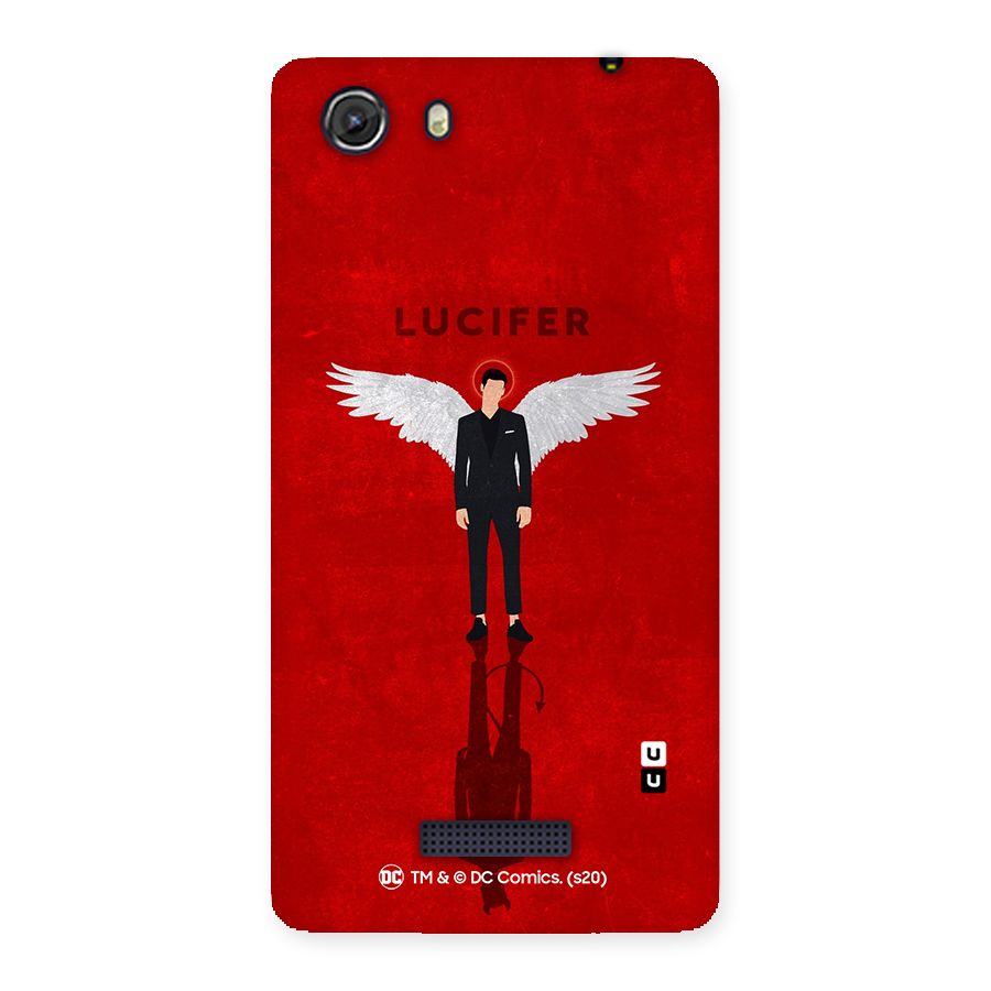 Lucifer Archangel Shadow Back Case for Micromax Unite 3