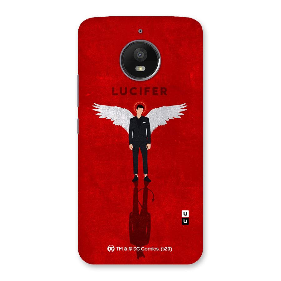 Lucifer Archangel Shadow Back Case for Moto E4 Plus