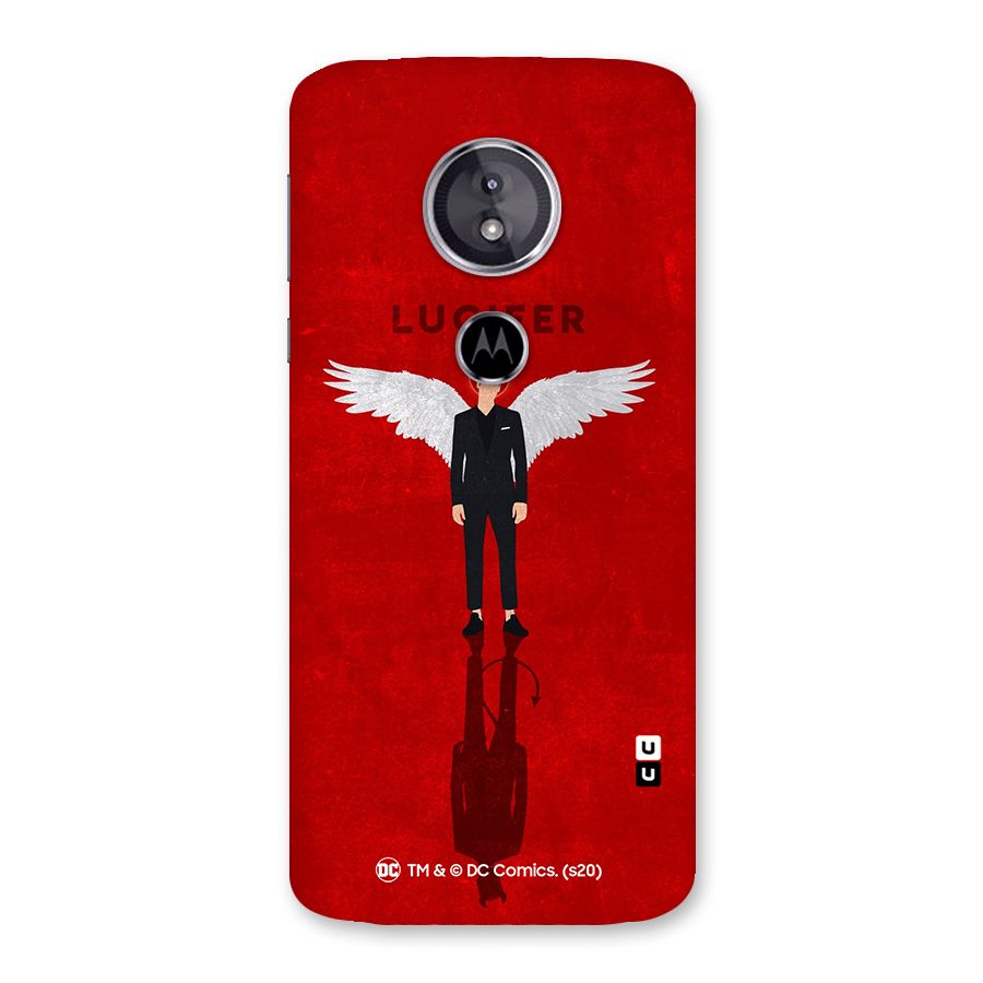 Lucifer Archangel Shadow Back Case for Moto E5