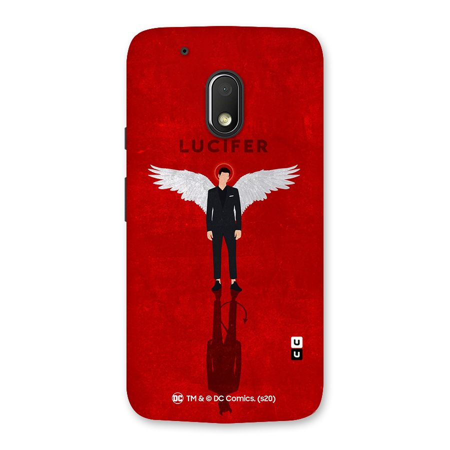 Lucifer Archangel Shadow Back Case for Moto G4 Play