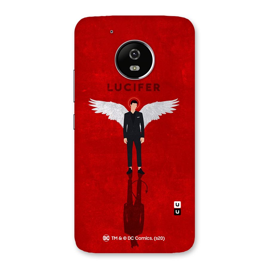 Lucifer Archangel Shadow Back Case for Moto G5