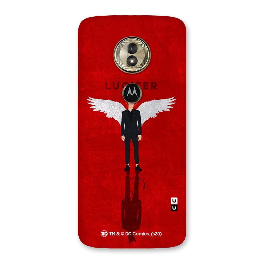Lucifer Archangel Shadow Back Case for Moto G6 Play