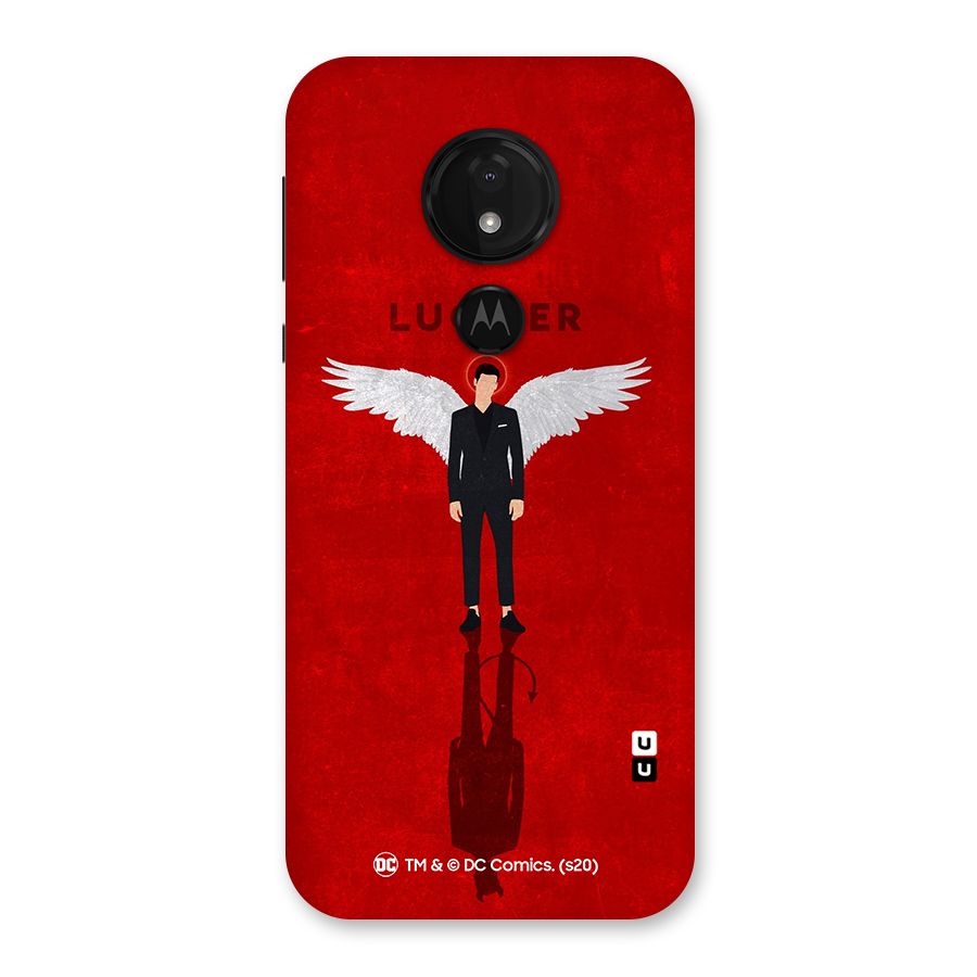 Lucifer Archangel Shadow Back Case for Moto G7 Power