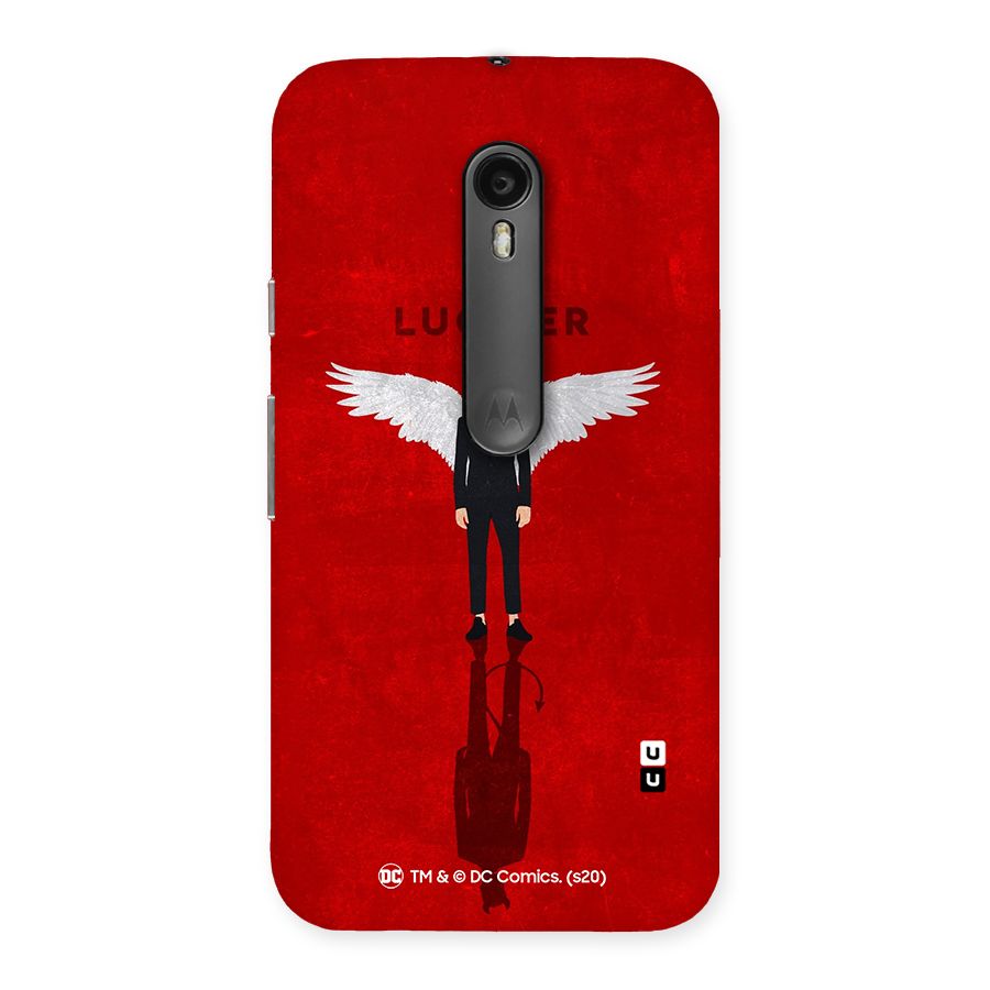 Lucifer Archangel Shadow Back Case for Moto G Turbo