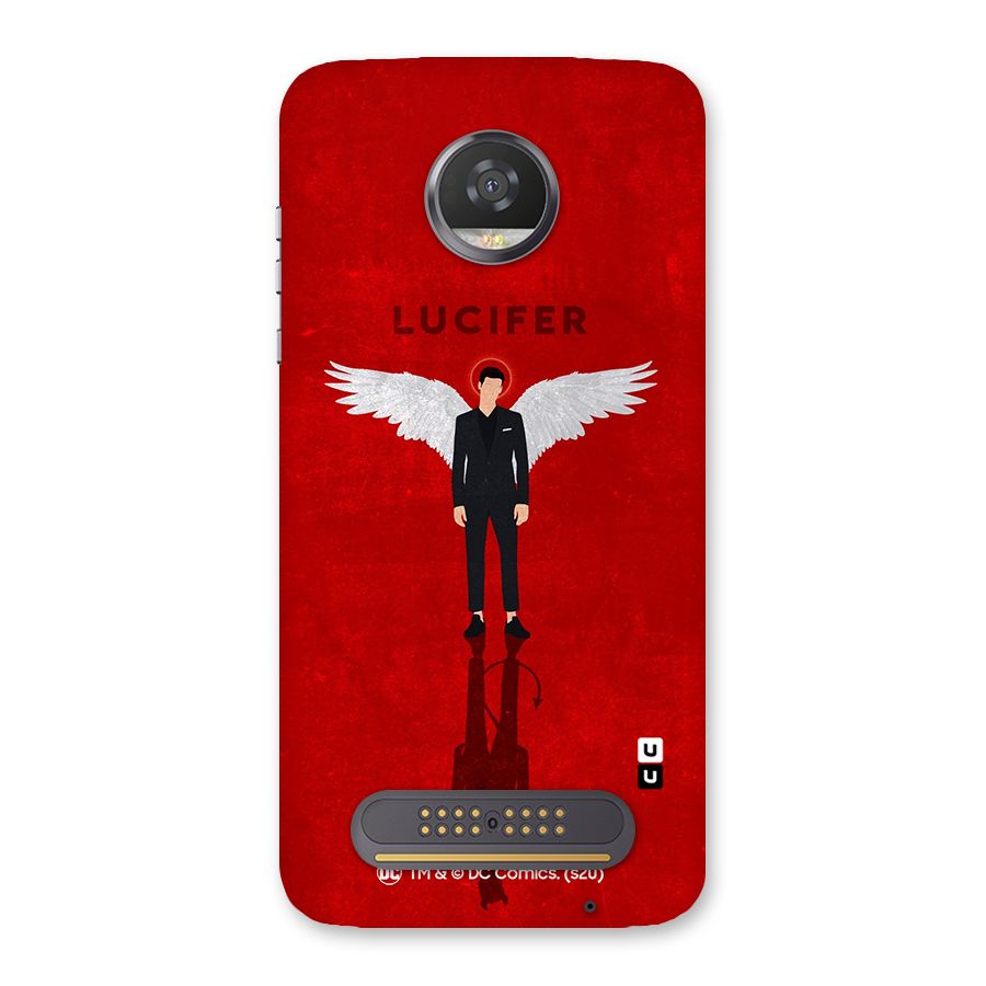 Lucifer Archangel Shadow Back Case for Moto Z2 Play