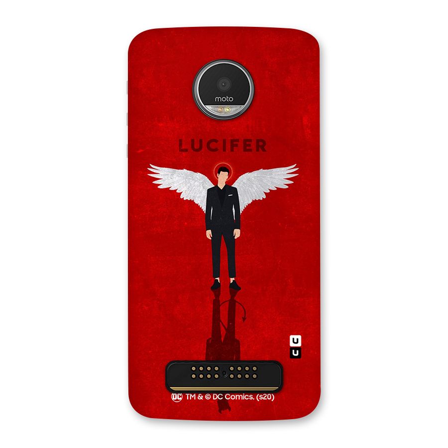 Lucifer Archangel Shadow Back Case for Moto Z Play