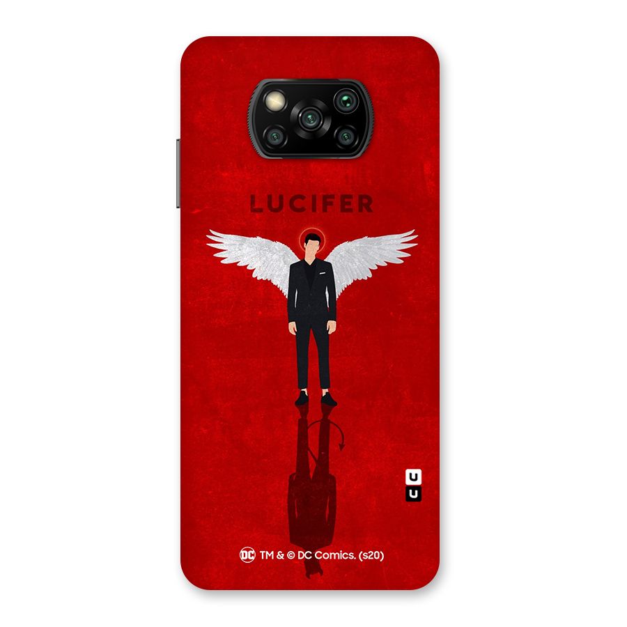 Lucifer Archangel Shadow Back Case for Poco X3