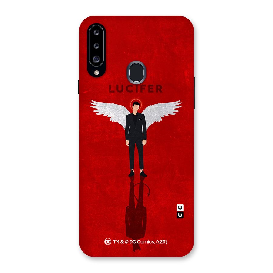 Lucifer Archangel Shadow Back Case for Samsung Galaxy A20s
