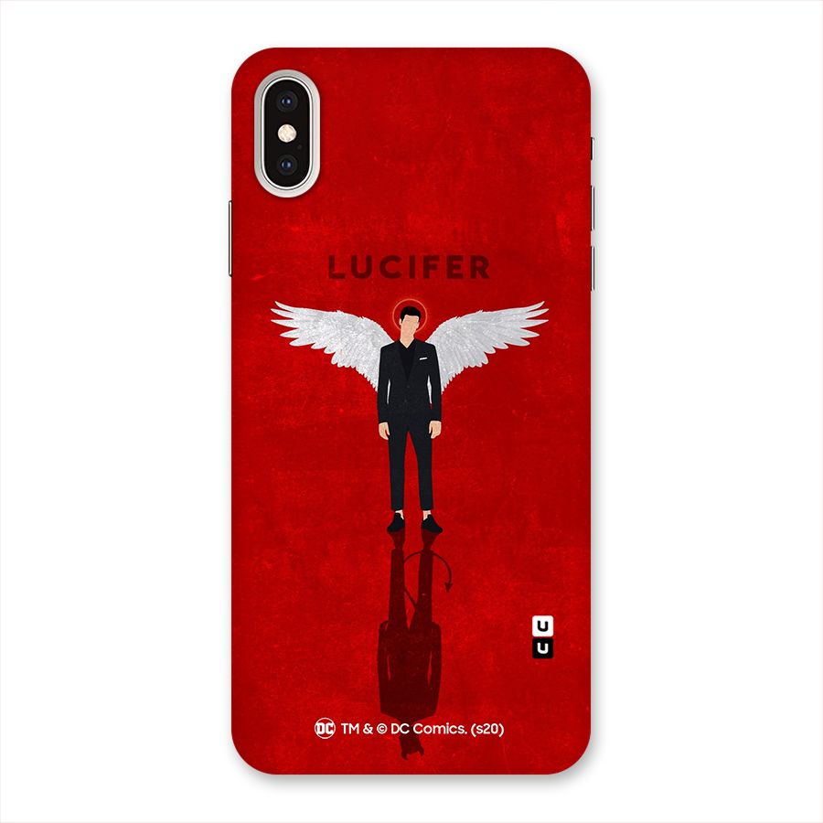 Lucifer Archangel Shadow Back Case for iPhone XS Max