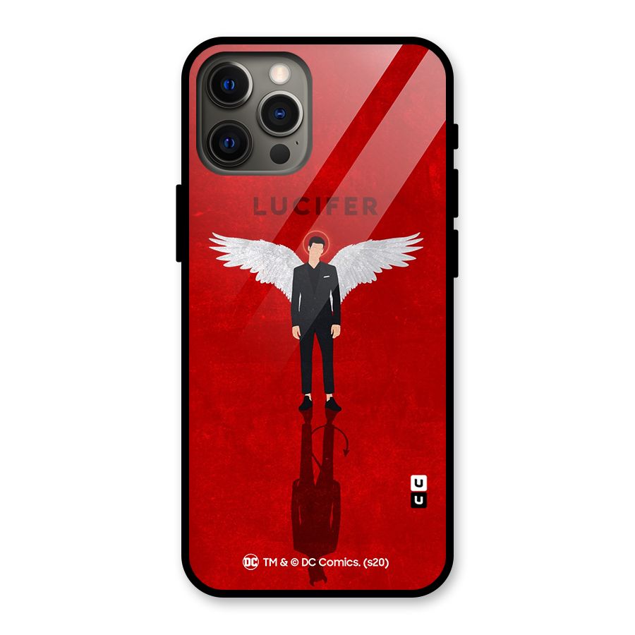 Lucifer Archangel Shadow Glass Back Case for iPhone 12 Pro Max