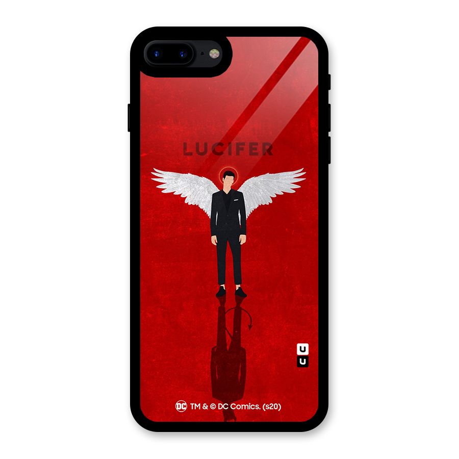 Lucifer Archangel Shadow Glass Back Case for iPhone 7 Plus
