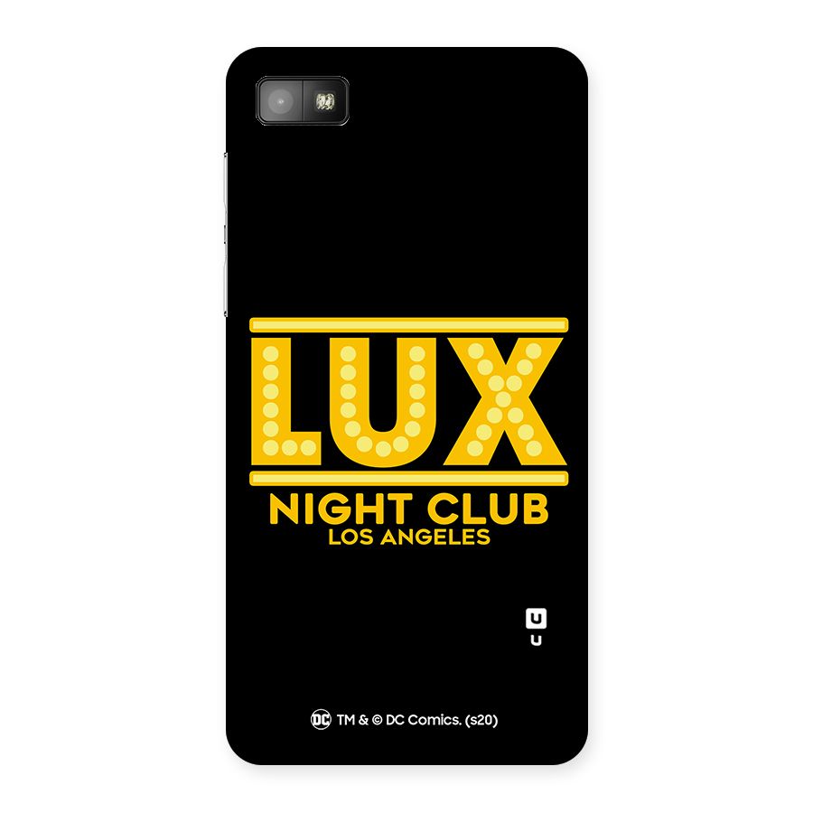 Lucifer Club Los Angeles Back Case for Blackberry Z10