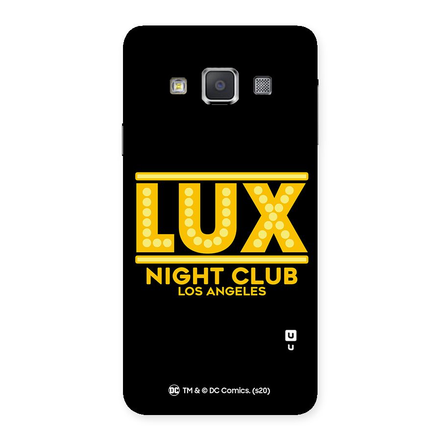 Lucifer Club Los Angeles Back Case for Galaxy A3