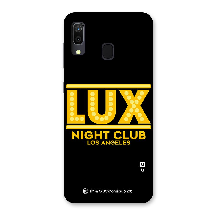Lucifer Club Los Angeles Back Case for Galaxy A30