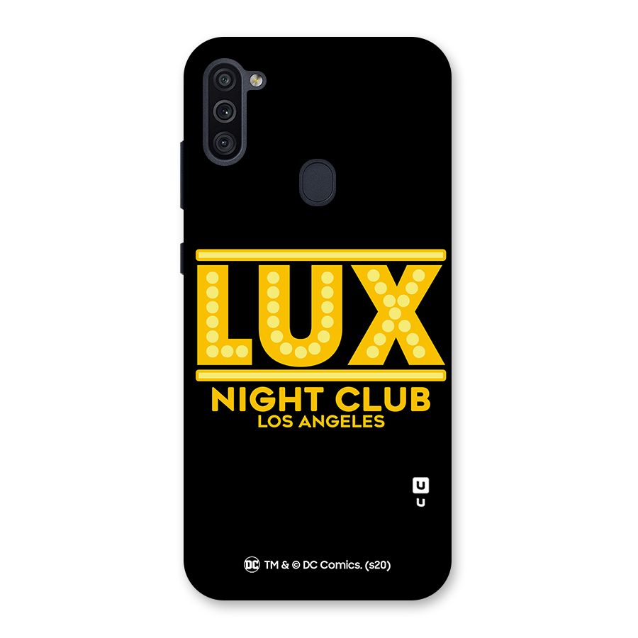 Lucifer Club Los Angeles Back Case for Galaxy M11