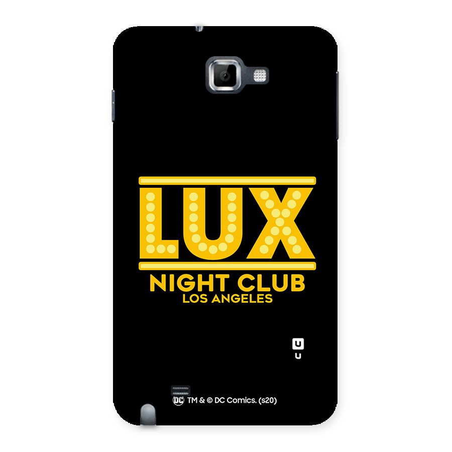 Lucifer Club Los Angeles Back Case for Galaxy Note