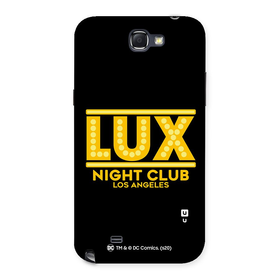 Lucifer Club Los Angeles Back Case for Galaxy Note 2