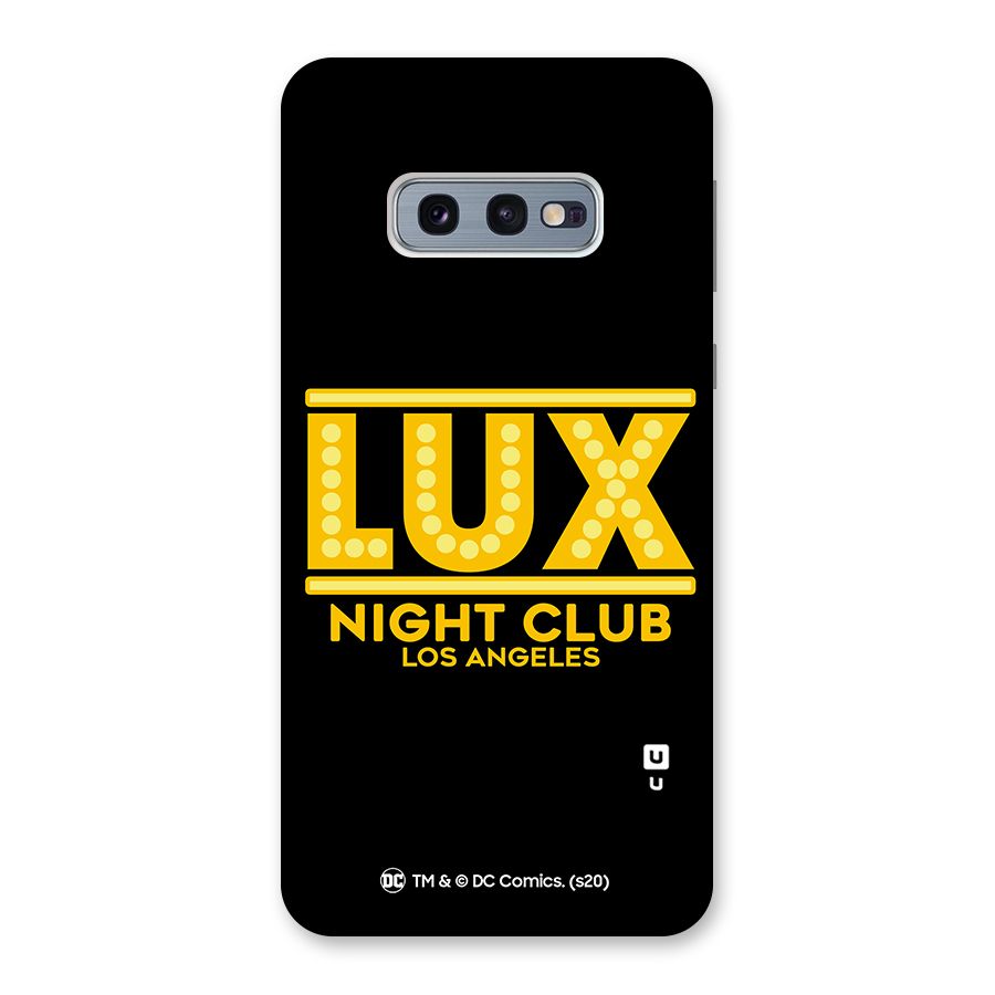 Lucifer Club Los Angeles Back Case for Galaxy S10e