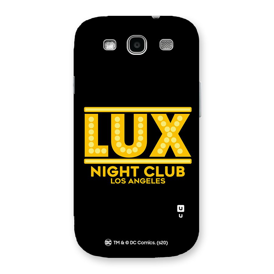 Lucifer Club Los Angeles Back Case for Galaxy S3