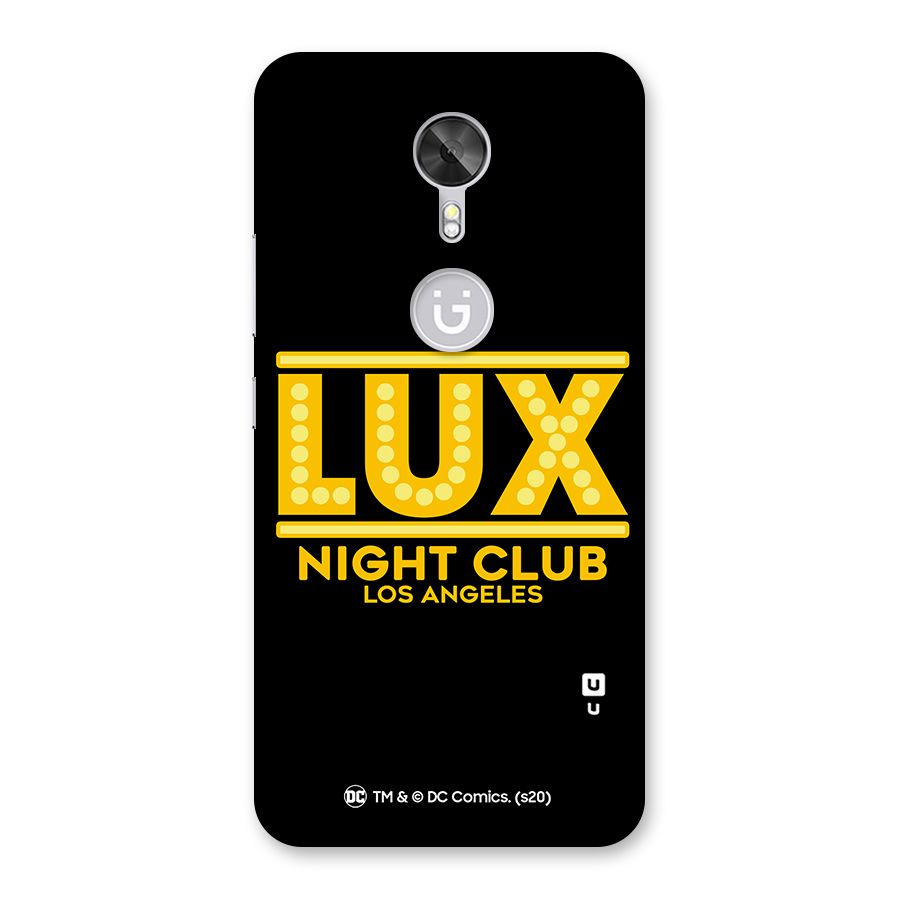 Lucifer Club Los Angeles Back Case for Gionee A1