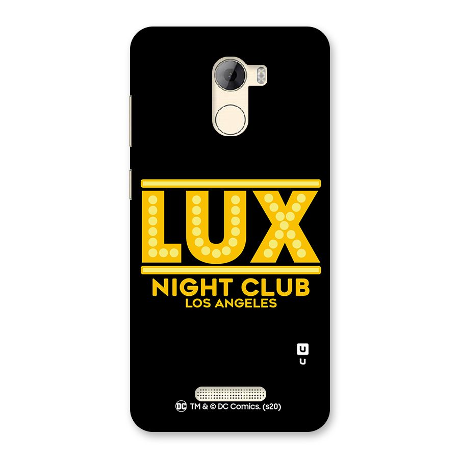 Lucifer Club Los Angeles Back Case for Gionee A1 LIte