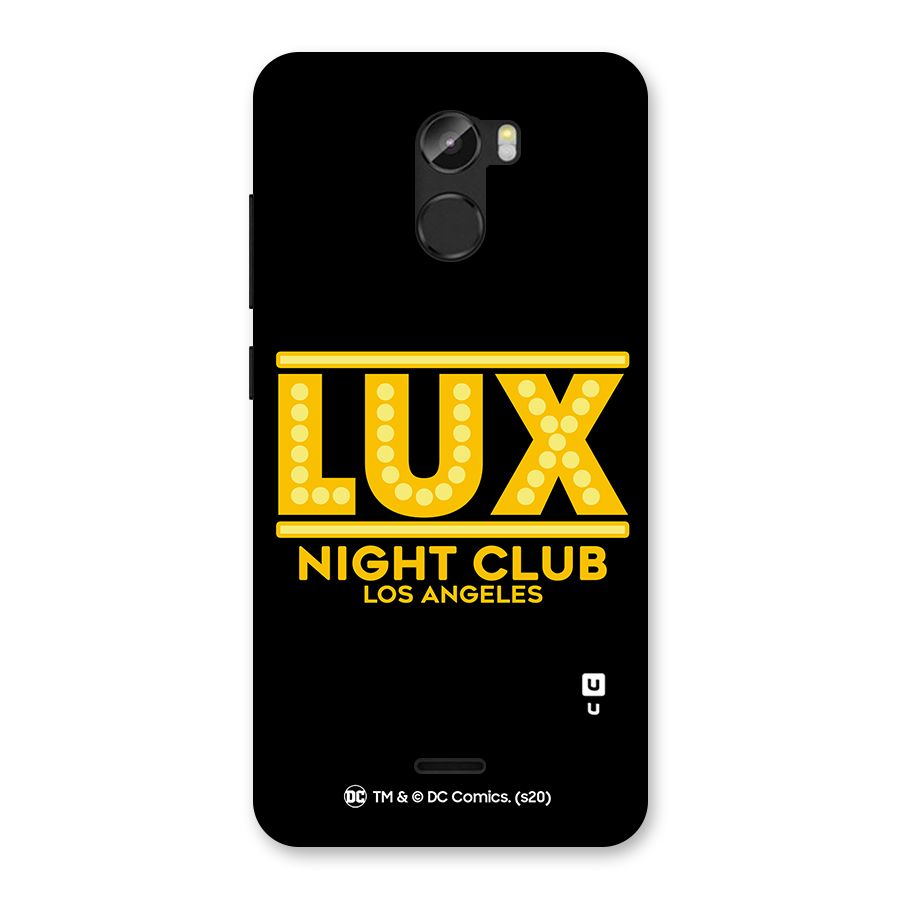 Lucifer Club Los Angeles Back Case for Gionee X1
