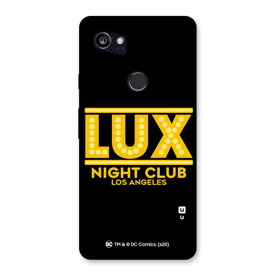 Lucifer Club Los Angeles Back Case for Google Pixel 2 XL