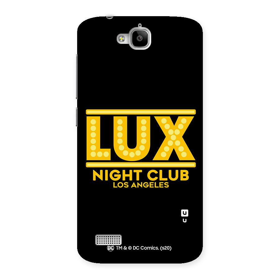 Lucifer Club Los Angeles Back Case for Honor Holly
