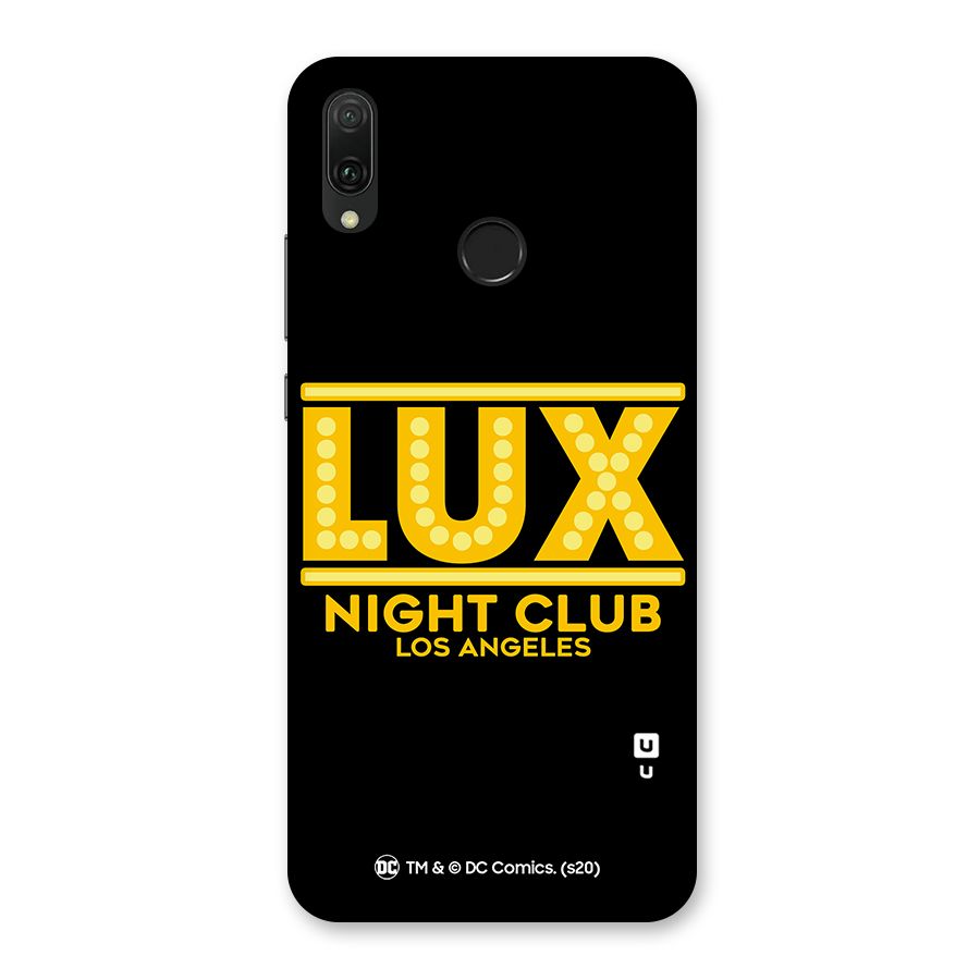 Lucifer Club Los Angeles Back Case for Huawei Y9 (2019)