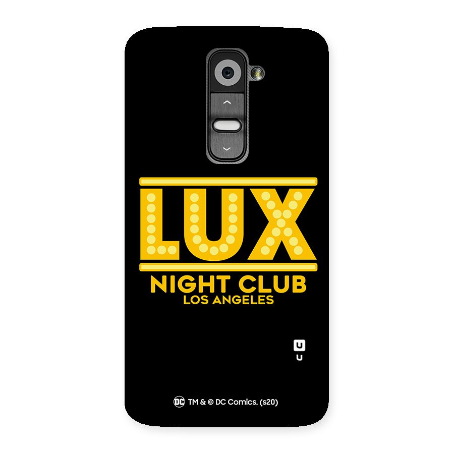 Lucifer Club Los Angeles Back Case for LG G2