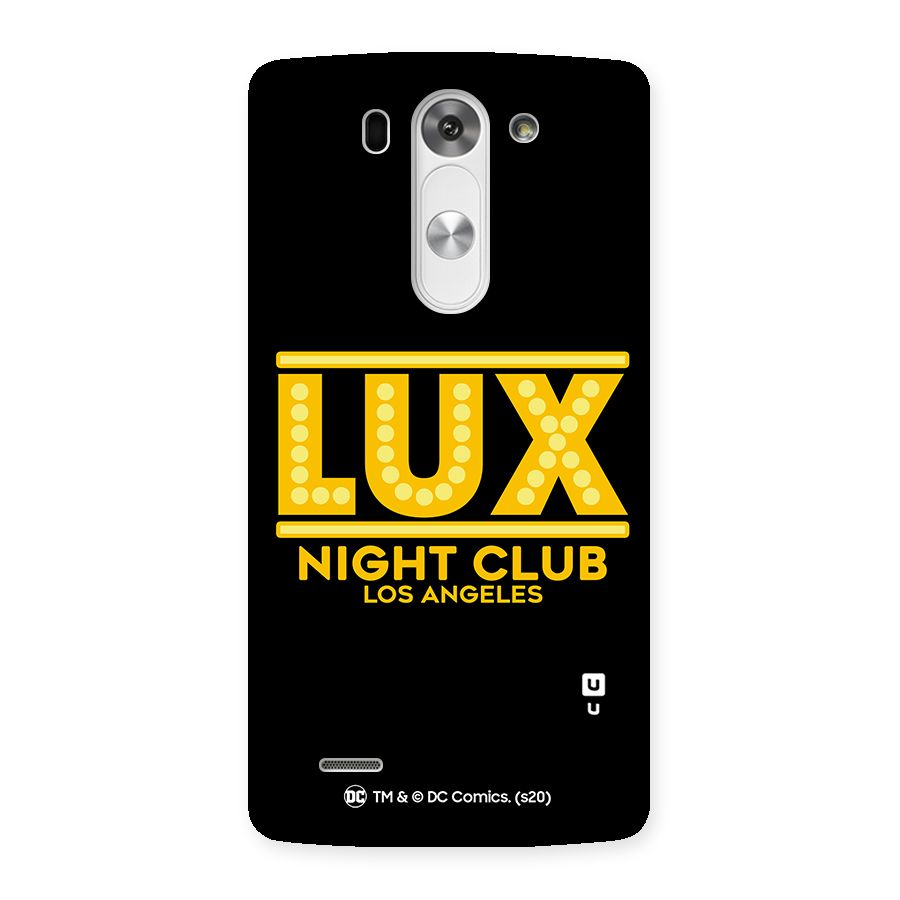 Lucifer Club Los Angeles Back Case for LG G3 Beat