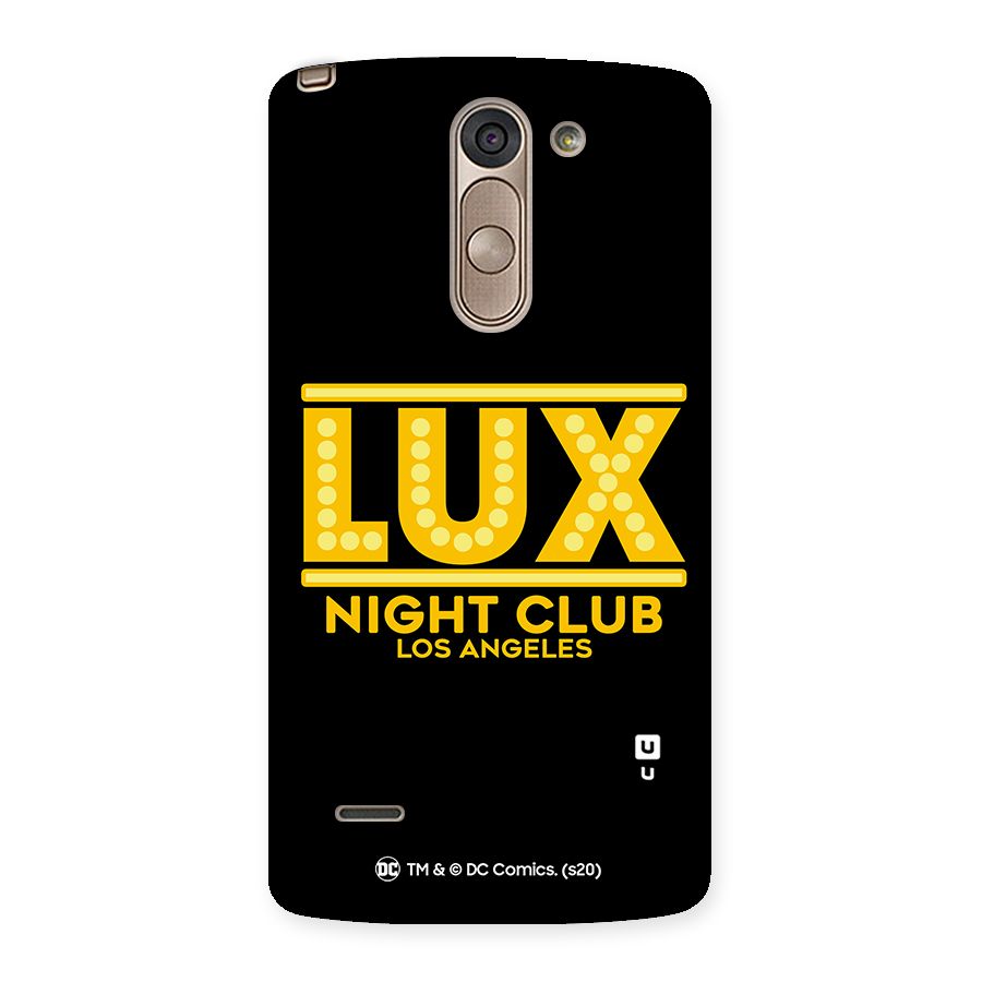 Lucifer Club Los Angeles Back Case for LG G3 Stylus