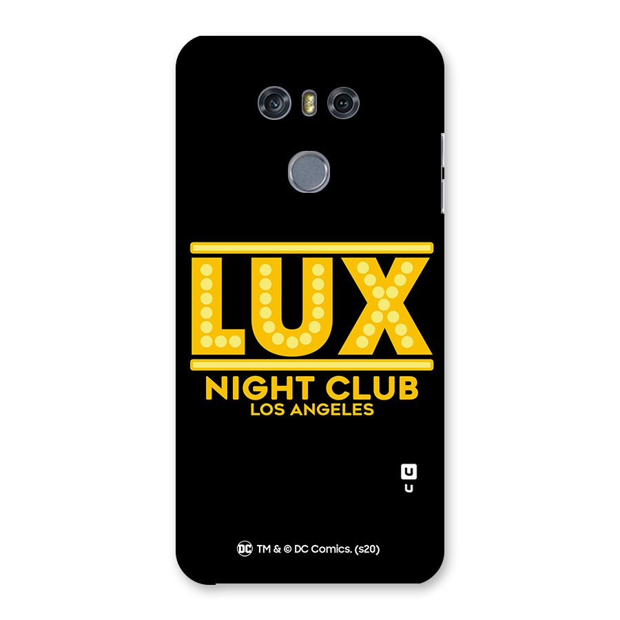 Lucifer Club Los Angeles Back Case for LG G6