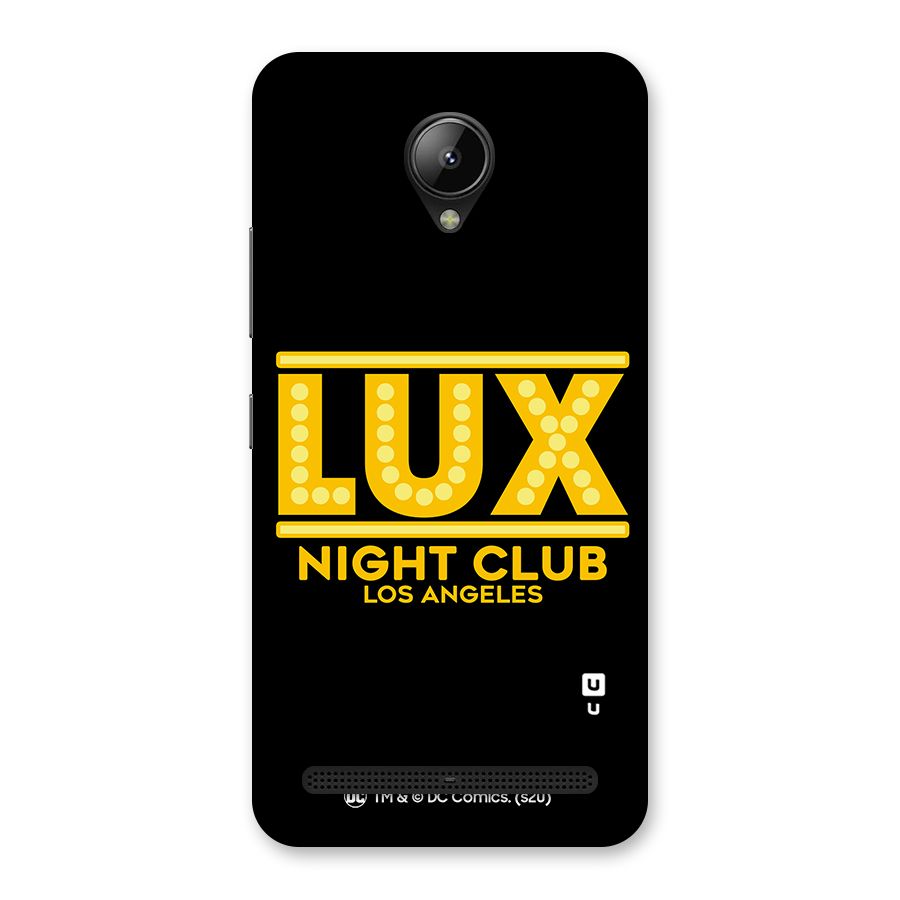 Lucifer Club Los Angeles Back Case for Lenovo C2