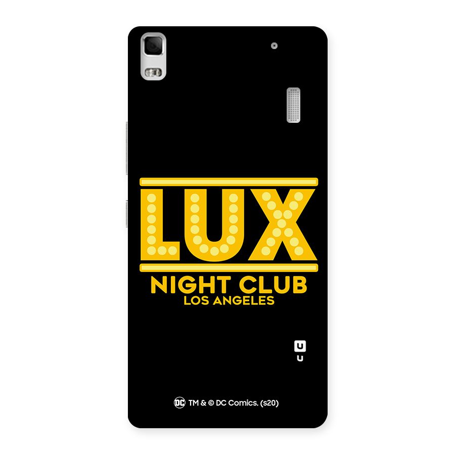 Lucifer Club Los Angeles Back Case for Lenovo K3 Note