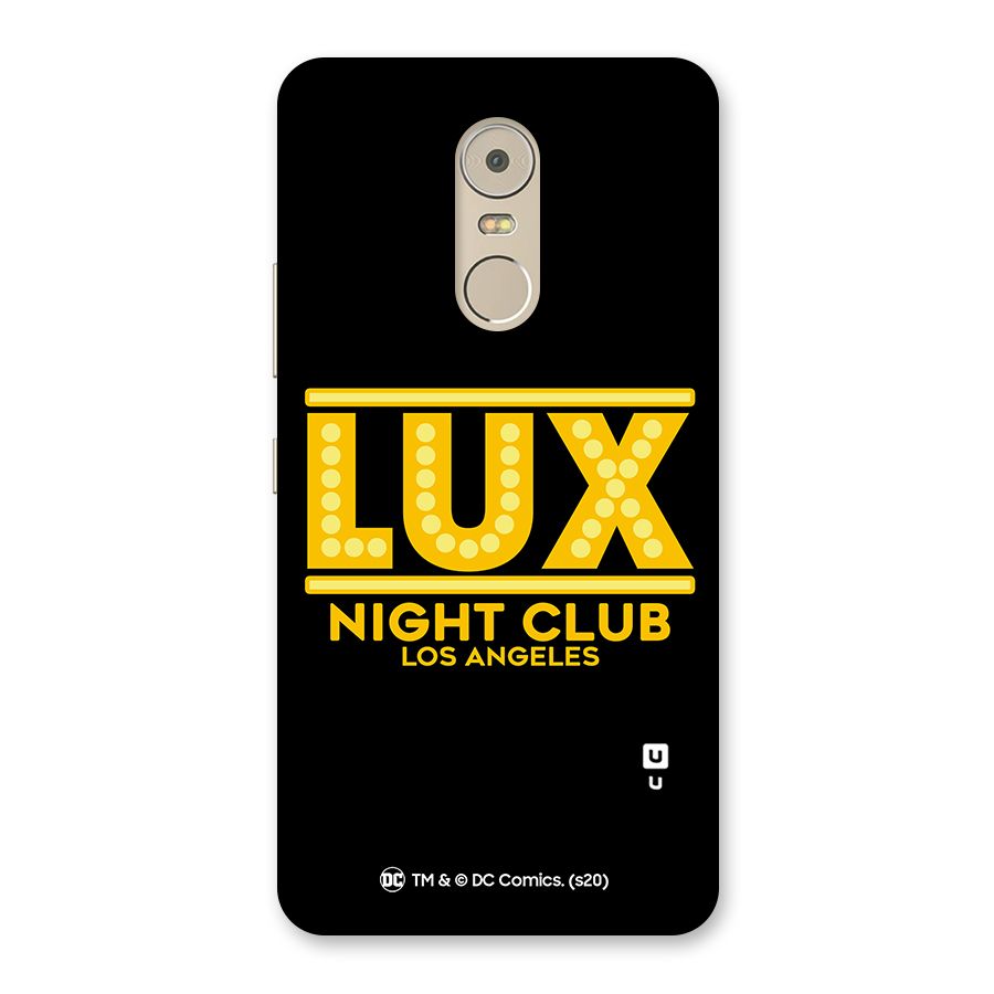 Lucifer Club Los Angeles Back Case for Lenovo K6 Note