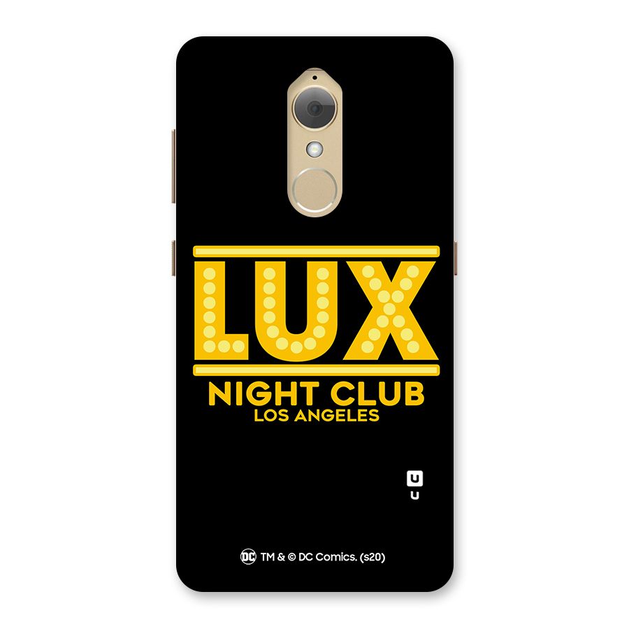 Lucifer Club Los Angeles Back Case for Lenovo K8