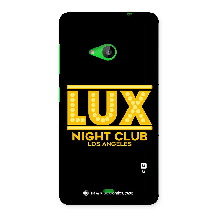 Lucifer Club Los Angeles Back Case for Lumia 535